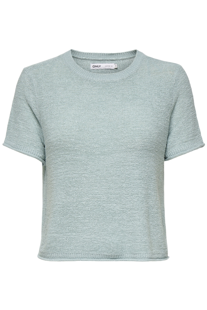 ONLSUNNY S/S PULLOVER KNT NOOS 15254282 GRAY MIST